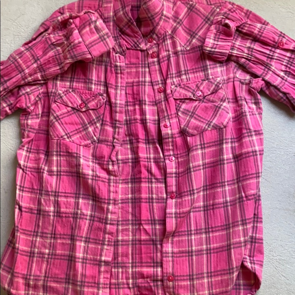 Pink plaid